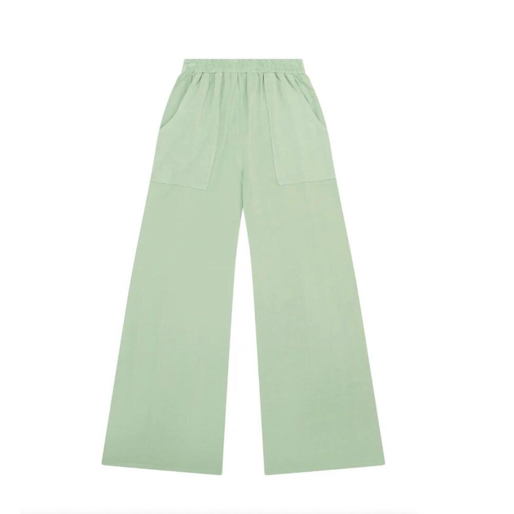 NEW TENLY tweens' wide leg pants in pistachio